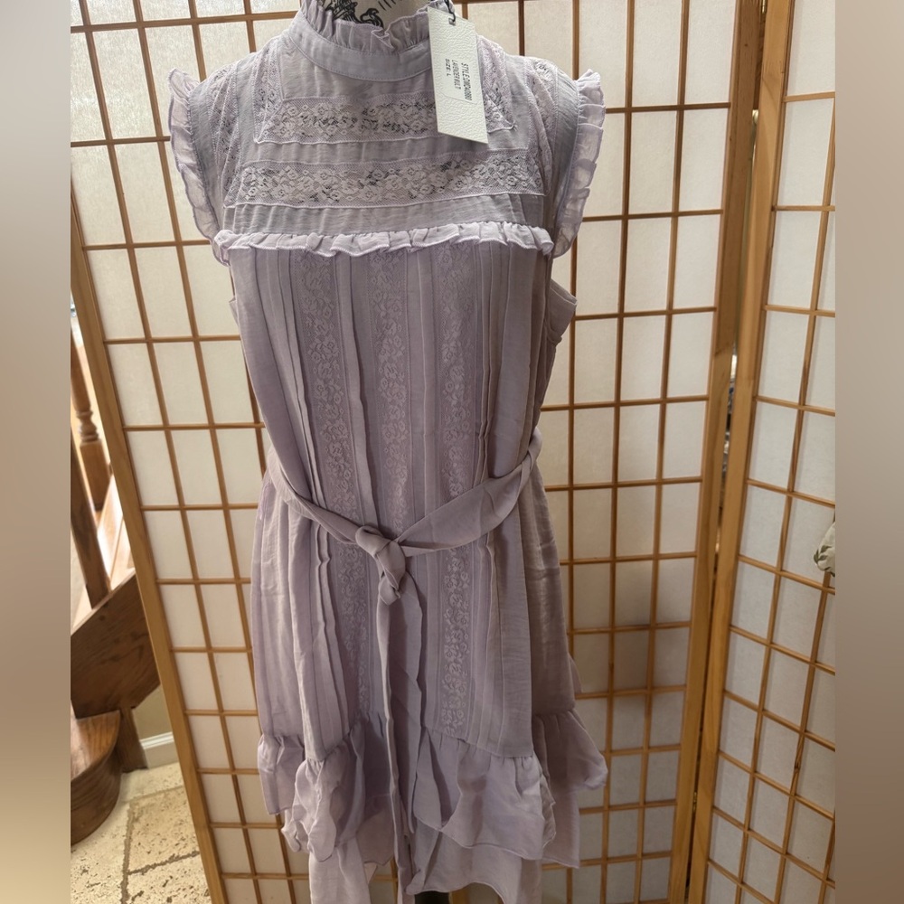NWT Dance & Marvel Lavender Dress Size L